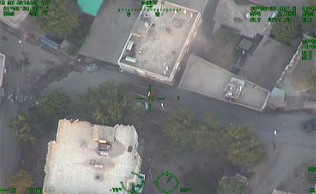 Silvan'daki operasyon havadan görüntülendi