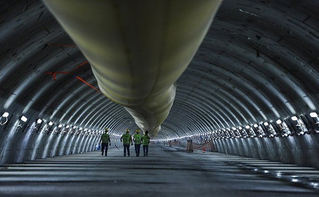 Avrasya Tüneli'nde kazı çalışmaları tamamlanıyor