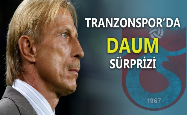 Trabzonspor'da Daum Sürprizi