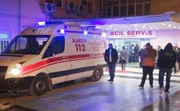 Mardin'de Polis Servis Aracına Saldırı : 10 Yaralı