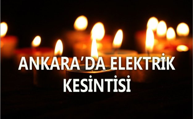 Ankara Ve Karabükte Elektrik Kesintisi