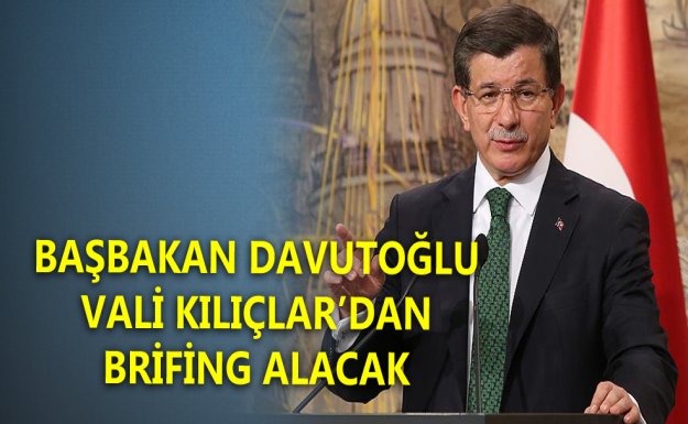 Davutoğlu Brifing Alacak