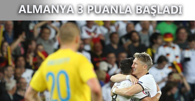 Almanya, Ukrayna'yı 2-0 Yendi