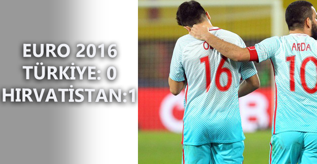 Türkiye EURO 2016'ya Mağlubiyetle Başladı
