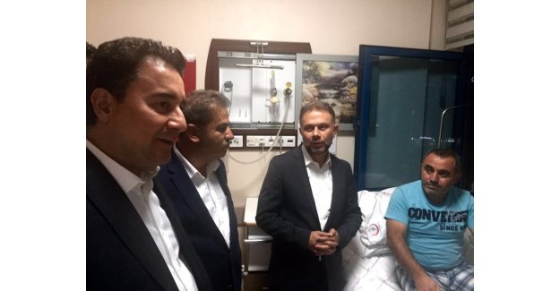 Ertürk ve Babacan’dan Hastane Ziyareti