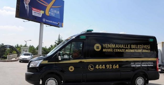 Yenimahalle Belediyesi'nden Mobil Cenaze Hizmetleri Aracı