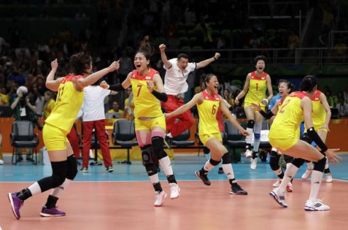 Çin Bayan Voleybol Takımı Olimpiyat Şampiyonu Oldu