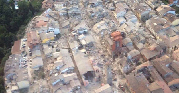İtalya'da 6,0 Şiddetinde Deprem