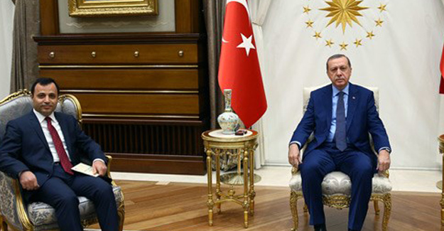 Cumhurbaşkanı Erdoğan, AYM Başkanı Arslan'ı Kabul Etti