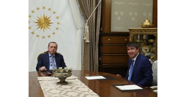 Cumhurbaşkanı Erdoğan, Türel'i Kabul Etti