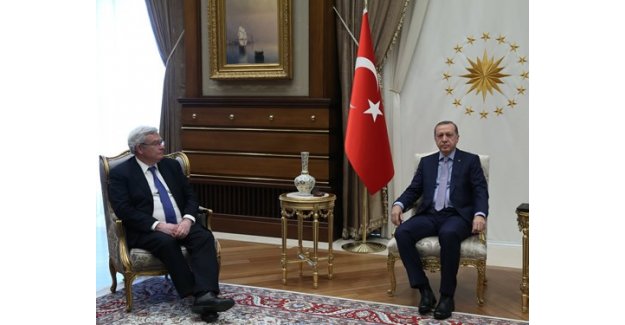 Erdoğan BNP Paribas Yönetim Kurulu Başkanını Kabul Etti