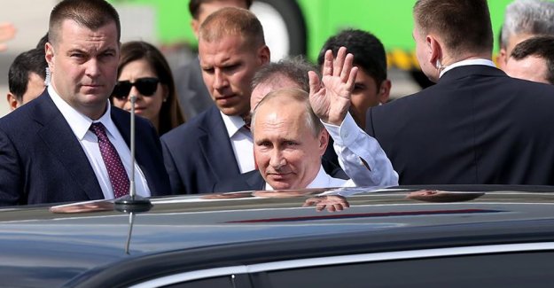 Rusya Devlet Başkanı Putin İstanbul'a Geldi