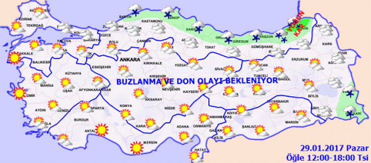 Meteoroloji’den Doğu Karadeniz İle Doğu Anadolu İçin Çığ Uyarısı