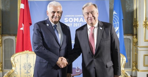 Başbakan Yıldırım BM Genel Sekreteri Guterres İle Görüştü