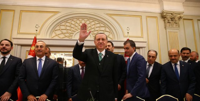 Cumhurbaşkanı Erdoğan, Avrupalı Türk Demokratlar Birliği Heyetini Kabul Etti