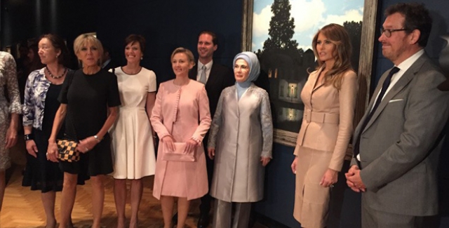 Emine Erdoğan NATO Zirvesinde Eşler İçin Programa Katıldı, Müze Gezdi
