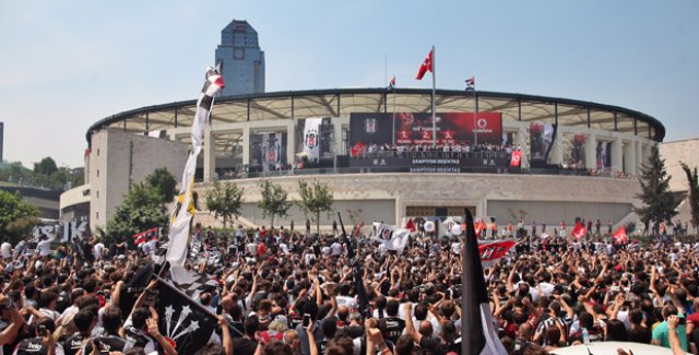 Şampiyon Beşiktaş’a Vodafone Park Uğurlu Geldi