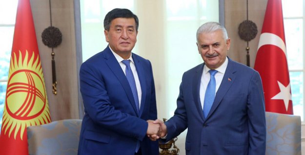 Başbakan Yıldırım, Kırgızistan Başbakanı Ceenbekov İle Görüştü
