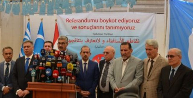 Kerkük’teki Türkmen Partilerinden ‘Bağımsızlık Referandumuna Boykot’ Çağrısı