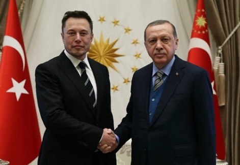Cumhurbaşkanı Erdoğan Musk’ı Kabul Etti