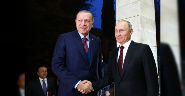 Erdoğan-Putin Görüşmesi Başladı
