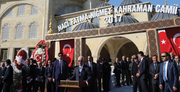 TBMM Başkanı Kahraman Etimesgut'ta Camii Açtı