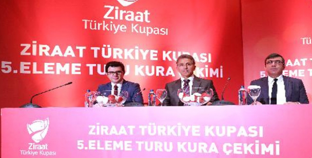 Ziraat Türkiye Kupası 5. Eleme Turu Eşleşmeleri Belli Oldu