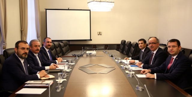 AK Parti-MHP İttifak Komisyonu İlk Toplantısını Yaptı