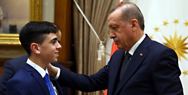 Cumhurbaşkanı Erdoğan, “Kudüs Direnişinin” Sembolü El-Cüneydi’yi Kabul Etti