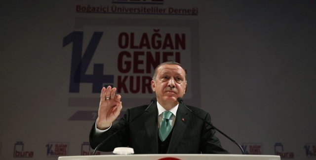 Cumhurbaşkanı Erdoğan’dan Boğaziçi Üniversitesi Eleştirisi