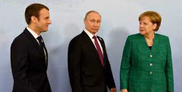 Macron , Merkel Ve Putin Süriye’deki Ateşkesi Görüşecek