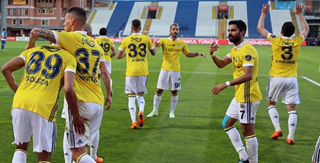Fenerbahçe, Kasımpaşa'ı 4-1 Mağlup Etti