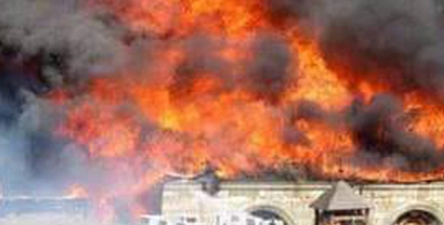 Beykoz Kundura Fabrikasında Yangın Çıktı