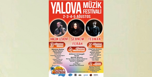Yalova, “Müzik Festivali”Ne Hazır!