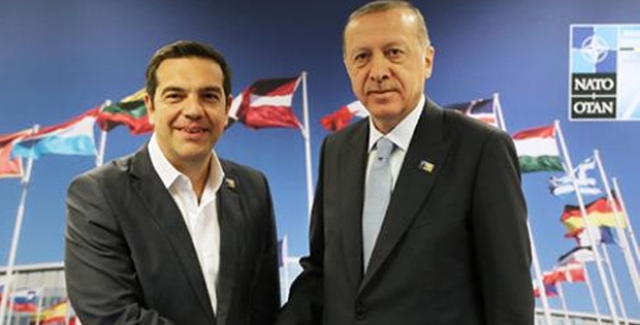 Cumhurbaşkanı Erdoğan, Yunanistan Başbakanı Çipras’ı Kabul Etti