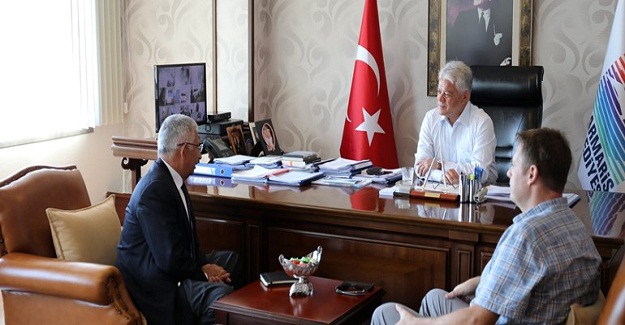 Rodos Başkonsolosu Şekercioğlu Marmaris Belediye Başkanı Acar’ı Ziyaret Etti