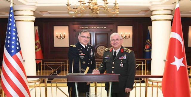 Orgeneral Güler’i ABD Avrupa Kuvvetleri Komutanı Ziyaret Etti