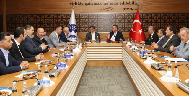 Eski Başbakan Davutoğlu İkitelli OSB’yi Ziyaret Etti