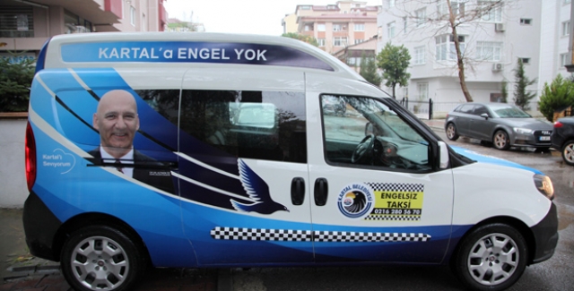 Kartal Belediyesi’nden Engelsiz Taksi Hizmeti