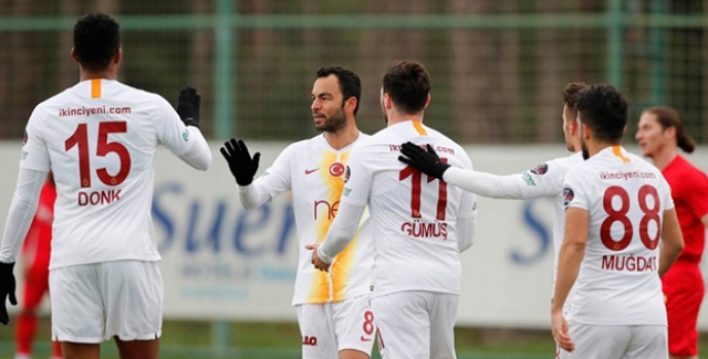 Galatasaray Hazırlık Maçında Eskişehirspor İle 3-3 Berabere Kaldı