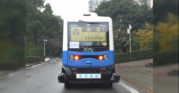 Çin 5G Teknolojisine Dayanan Sürücüsüz Otobüs Geliştirdi