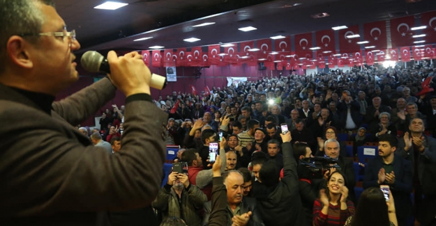CHP’li Özel: Milleti, Halkı Korkutarak Seçim Kazanmaya Çalışıyorlar”