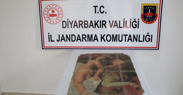 Diyarbakır'da Tarihi Tablo Satmaya Çalışan 5 Şüpheli Gözaltına Alındı