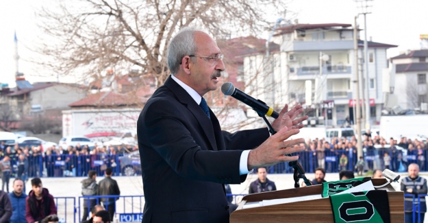 Kılıçdaroğlu; "Mücadelemiz Hak, Millet, Bayrak, Güzel Türkiye Mücadelesidir"