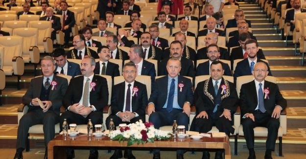 Cumhurbaşkanı Erdoğan, Anayasa Mahkemesi 57. Kuruluş Yıl Dönümü Töreni'ne Katıldı