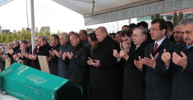 Cumhurbaşkanı Erdoğan, Atalay Şahinoğlu’nun Cenaze Törenine Katıldı