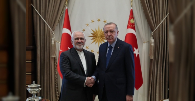 Cumhurbaşkanı Erdoğan, İran Dışişleri Bakanı Zarif’i Kabul Etti