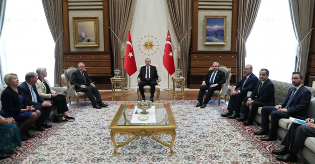 Cumhurbaşkanı Erdoğan, Yeni Zelanda Temsilciler Meclisi Başkanı Mallard’ı Kabul Etti