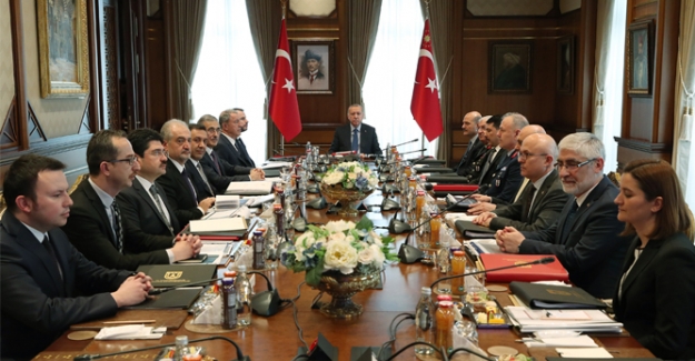 Savunma Sanayii İcra Komitesi, Cumhurbaşkanı Erdoğan Başkanlığında Toplandı