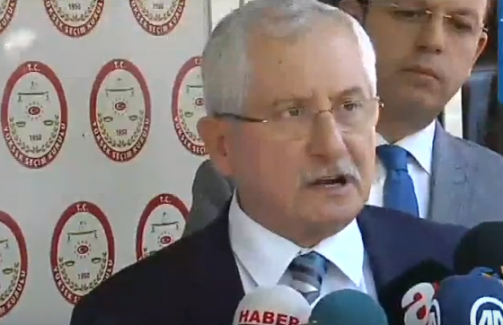 YSK Başkanı Güven'den İstanbul Açıklaması